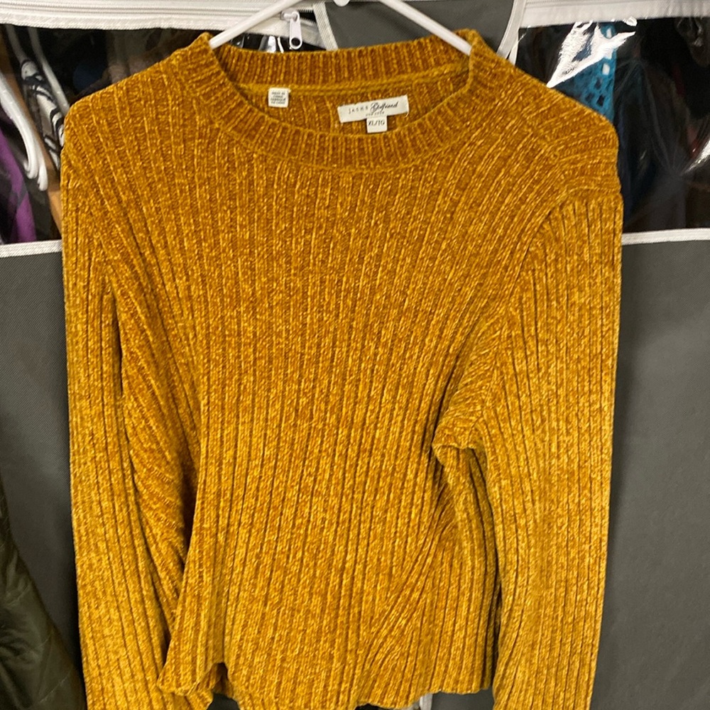 Velvet Sweater (XL)🍊🧡🍊